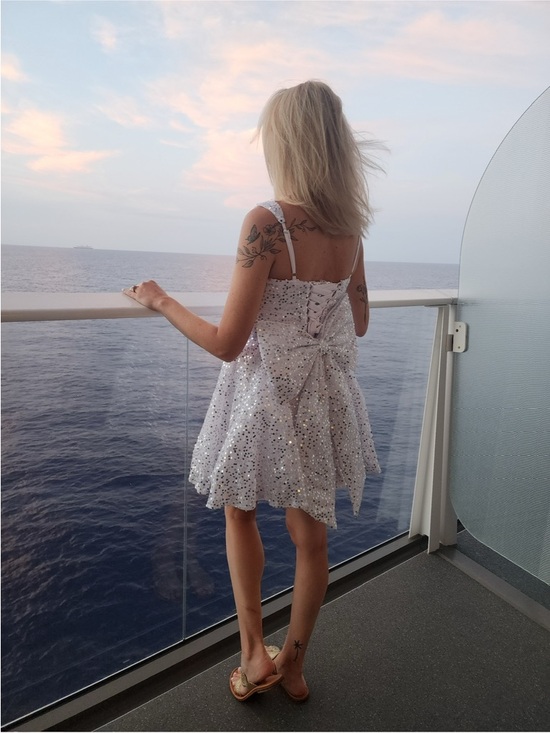 Dresses & Skirts - Sequin Party Dress with Oversized Bow